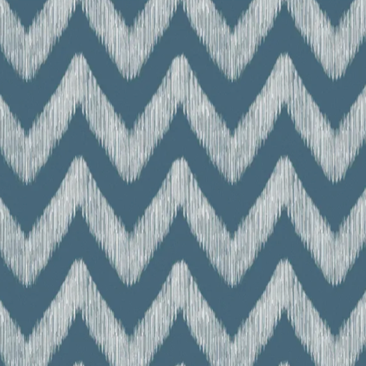 Serendipia Wallpaper, Blue - Nested