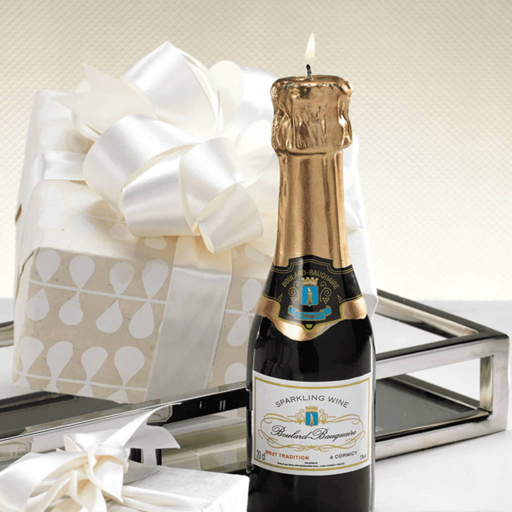 Champagne Bottle Candle - Nested Designs