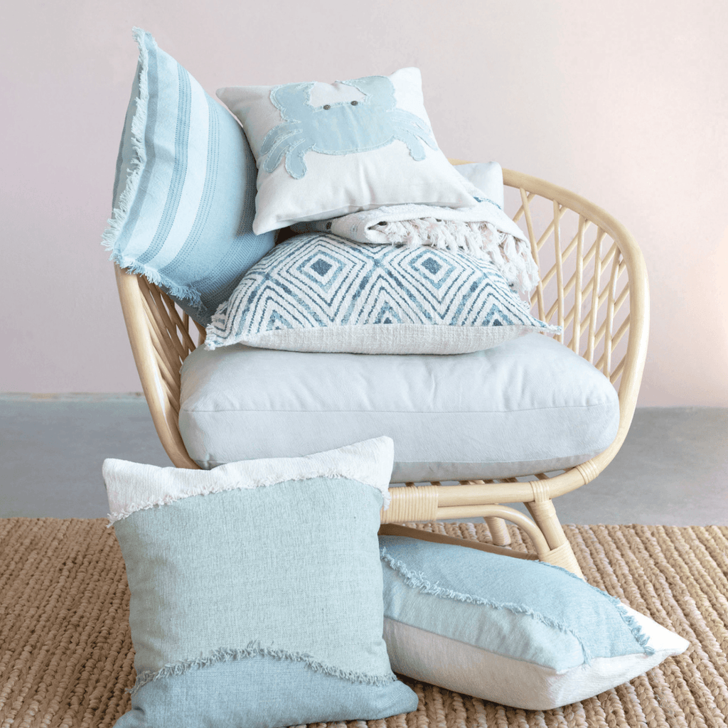 Woven Cotton Pillow - NESTED
