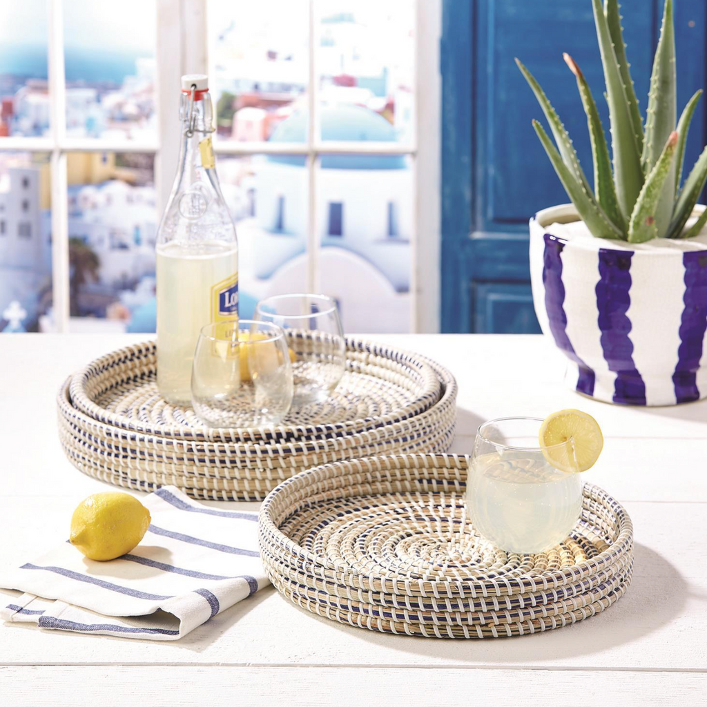 Seagrass Woven Tray - Fairley Fancy