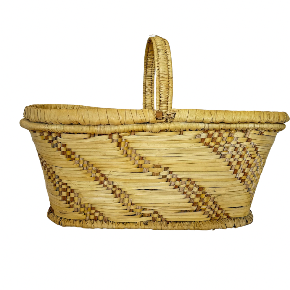 Light Handled Picnic Basket-Nest