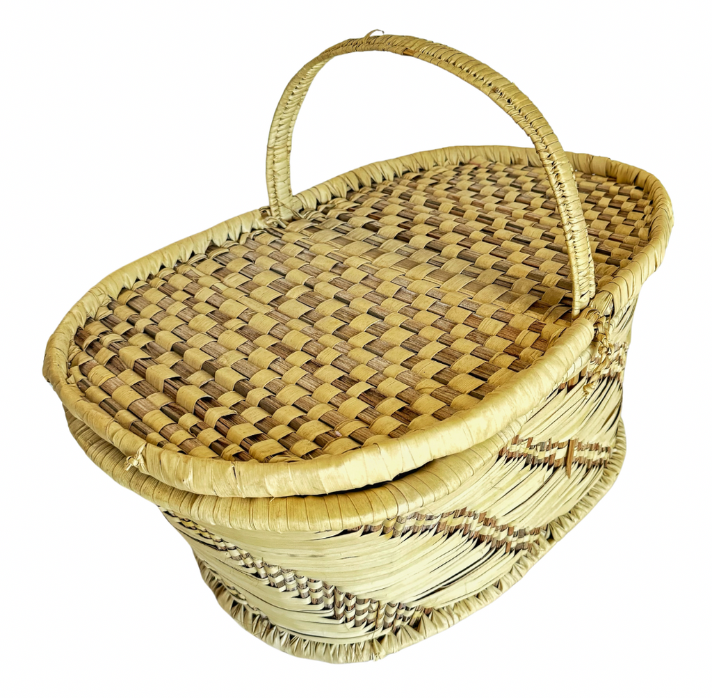 Light Handled Picnic Basket-Nest