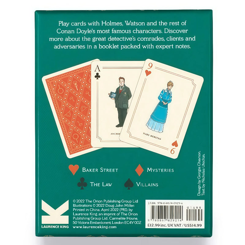 Sherlock Holmes Playing Cards - Nested Design