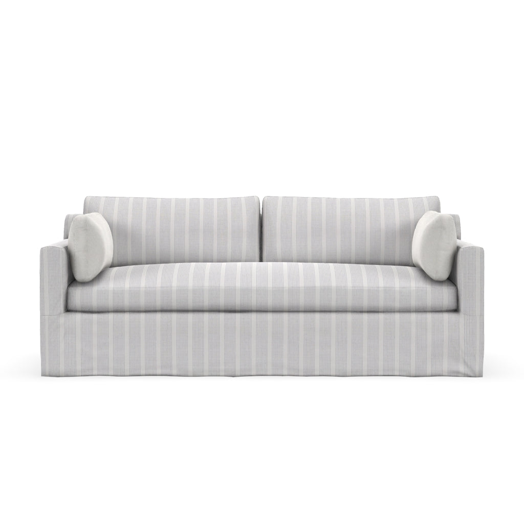 Sylvie Slipcover Bench Cushion Sofa - Nest Designs