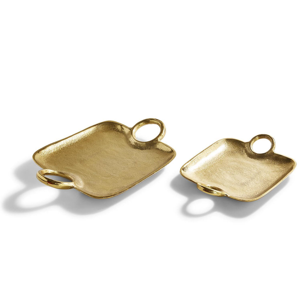 Metropolitan Gold Tray - Nested