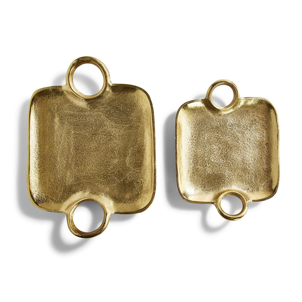 Metropolitan Gold Tray - Nested