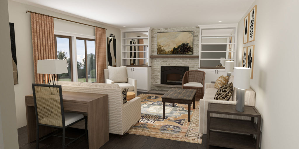Textured Family Living – Nest Interior Design