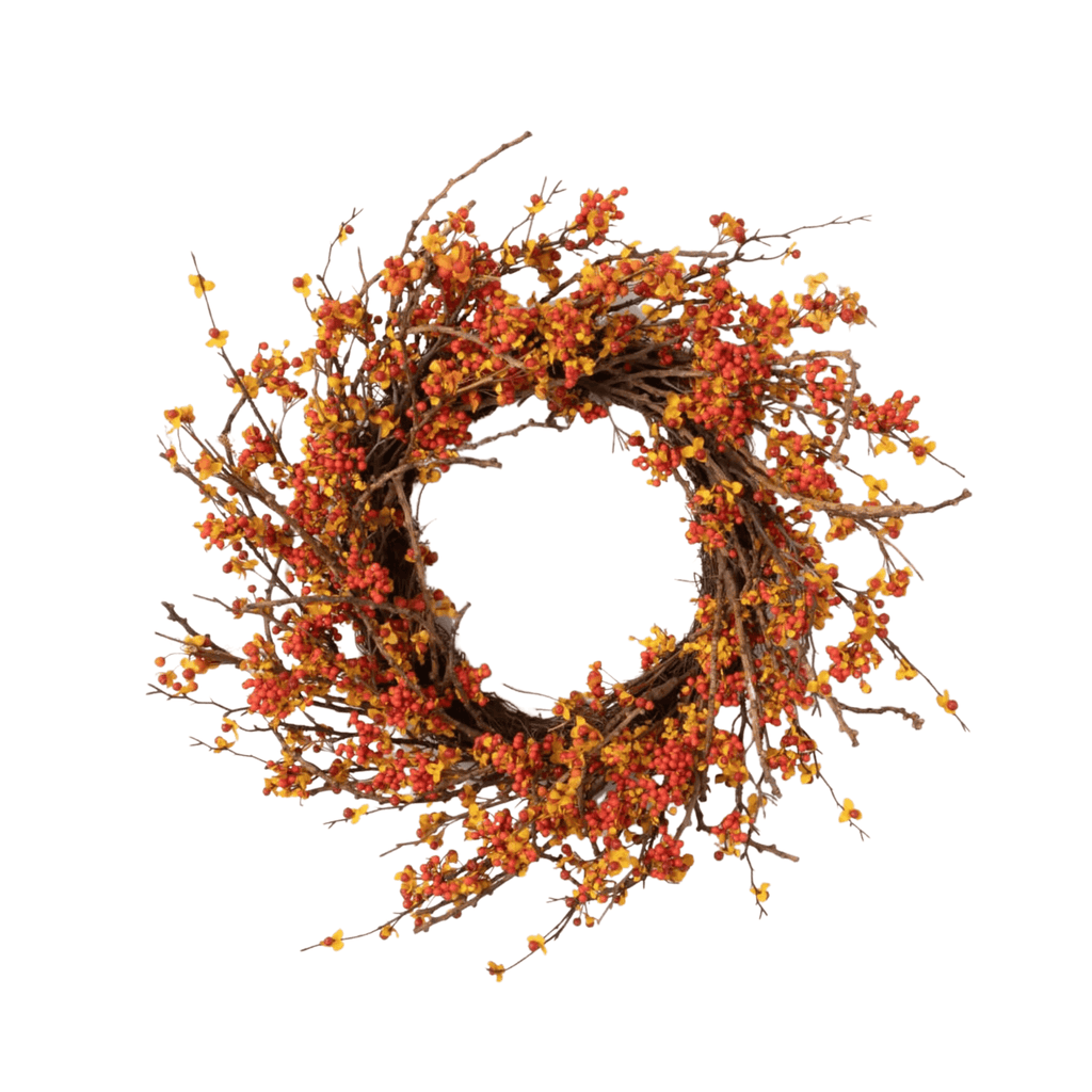 Bittersweet Berry Wreath - Nested Designs