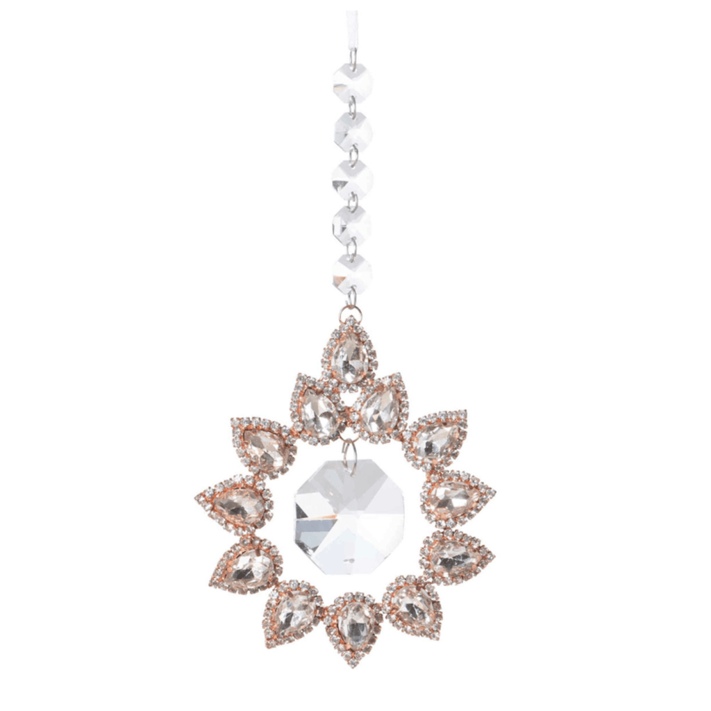Crystal Gem Brooch Ornament - Nested Designs
