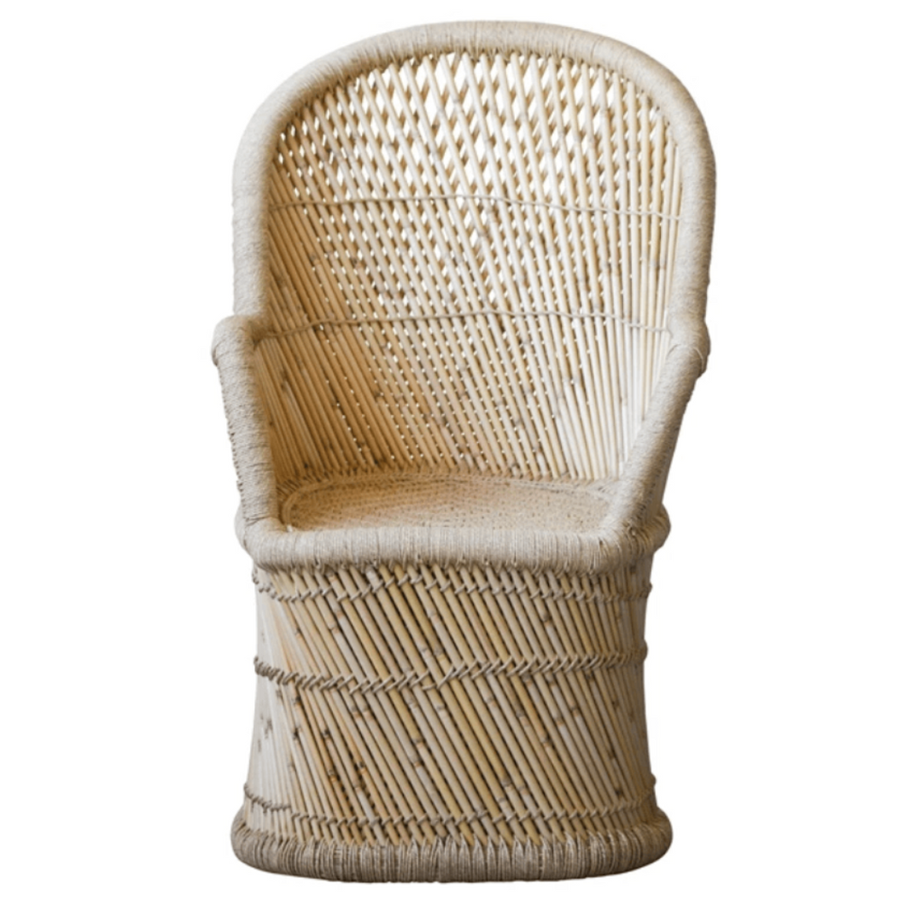 Bamboo and Rope Chair - Nest Interior Design