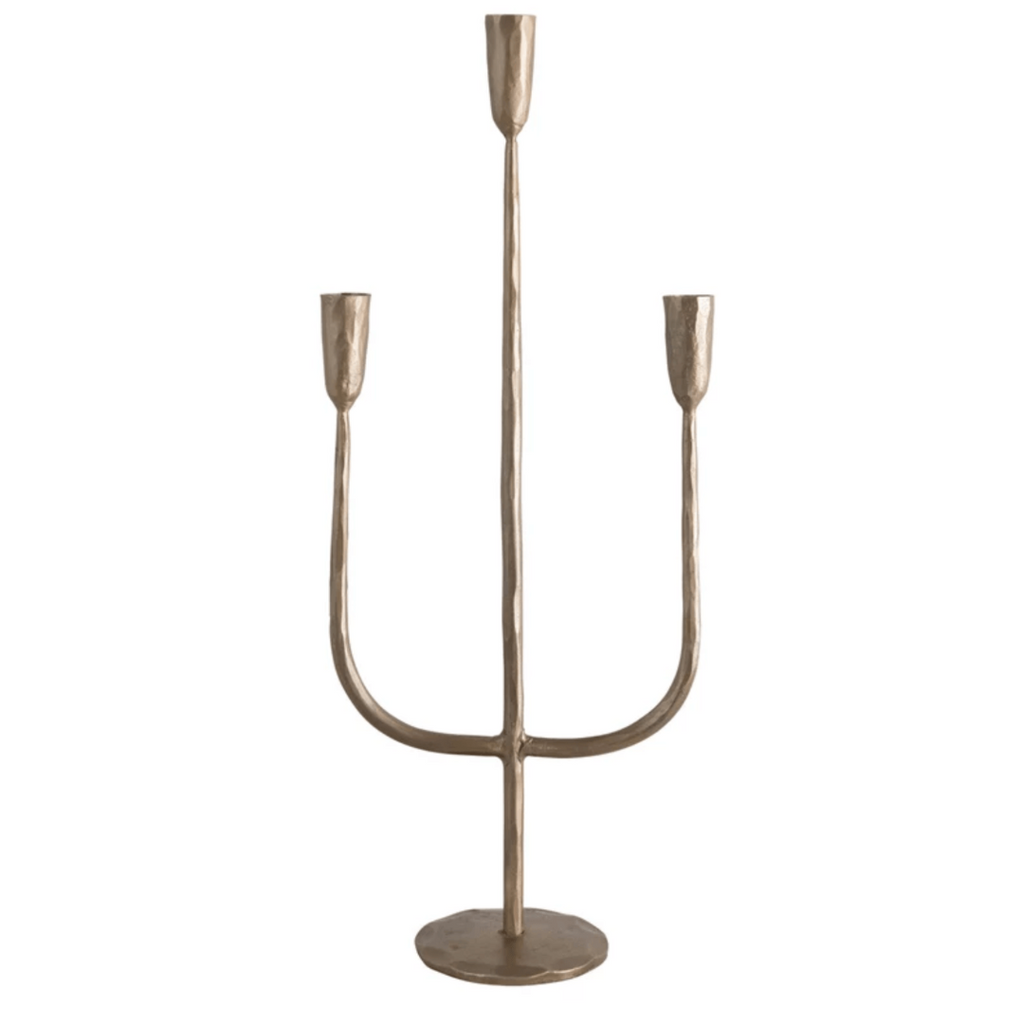 Hand-Forged Metal Candelabra - Nest Interior Design