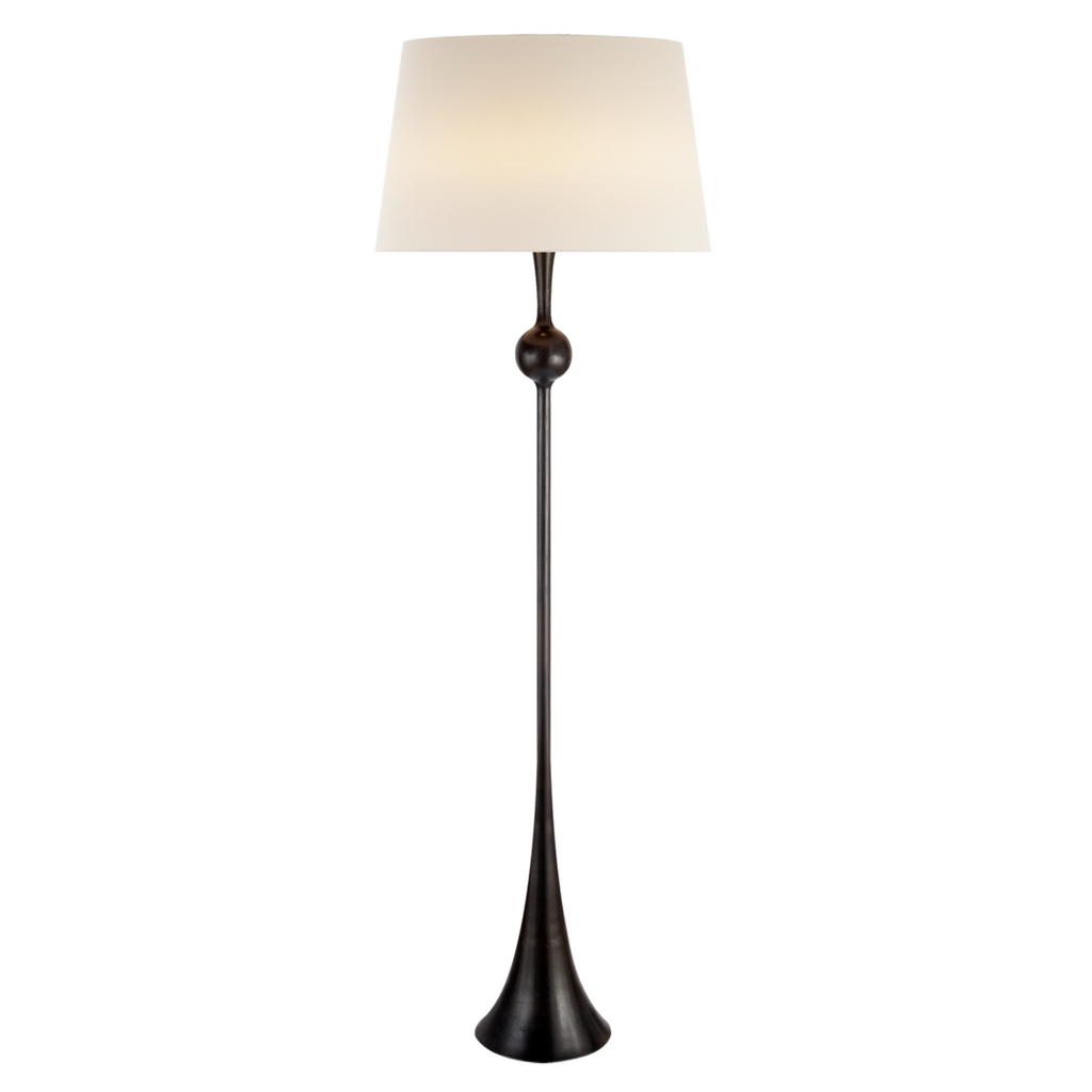 Dover Floor Lamp in Aged Iron - Nested Designs