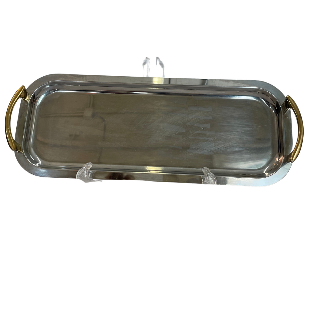 Silver Serving Tray - Nested Designs