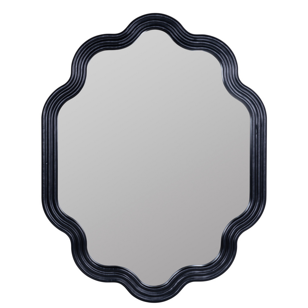 Rylee Black Wall Mirror - Nested Designs