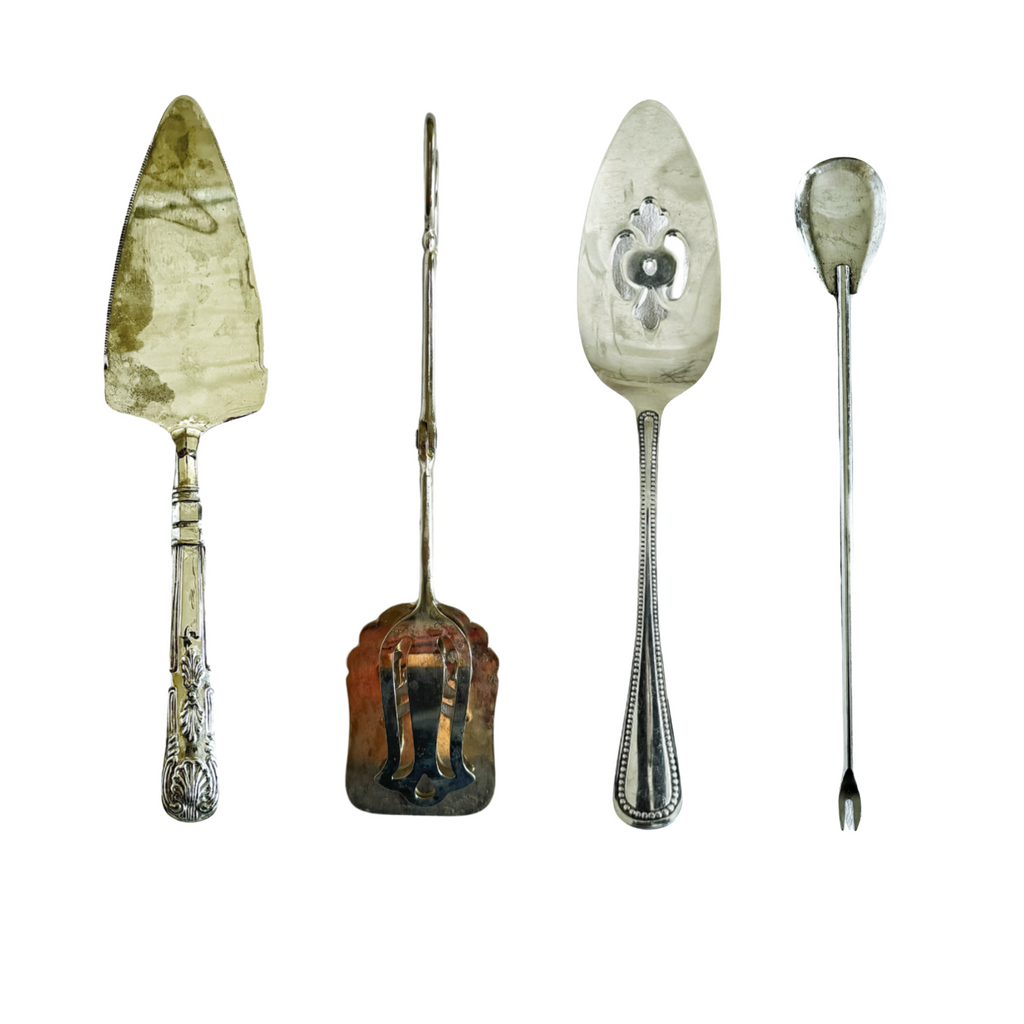 Vintage Serving Pieces - Nested