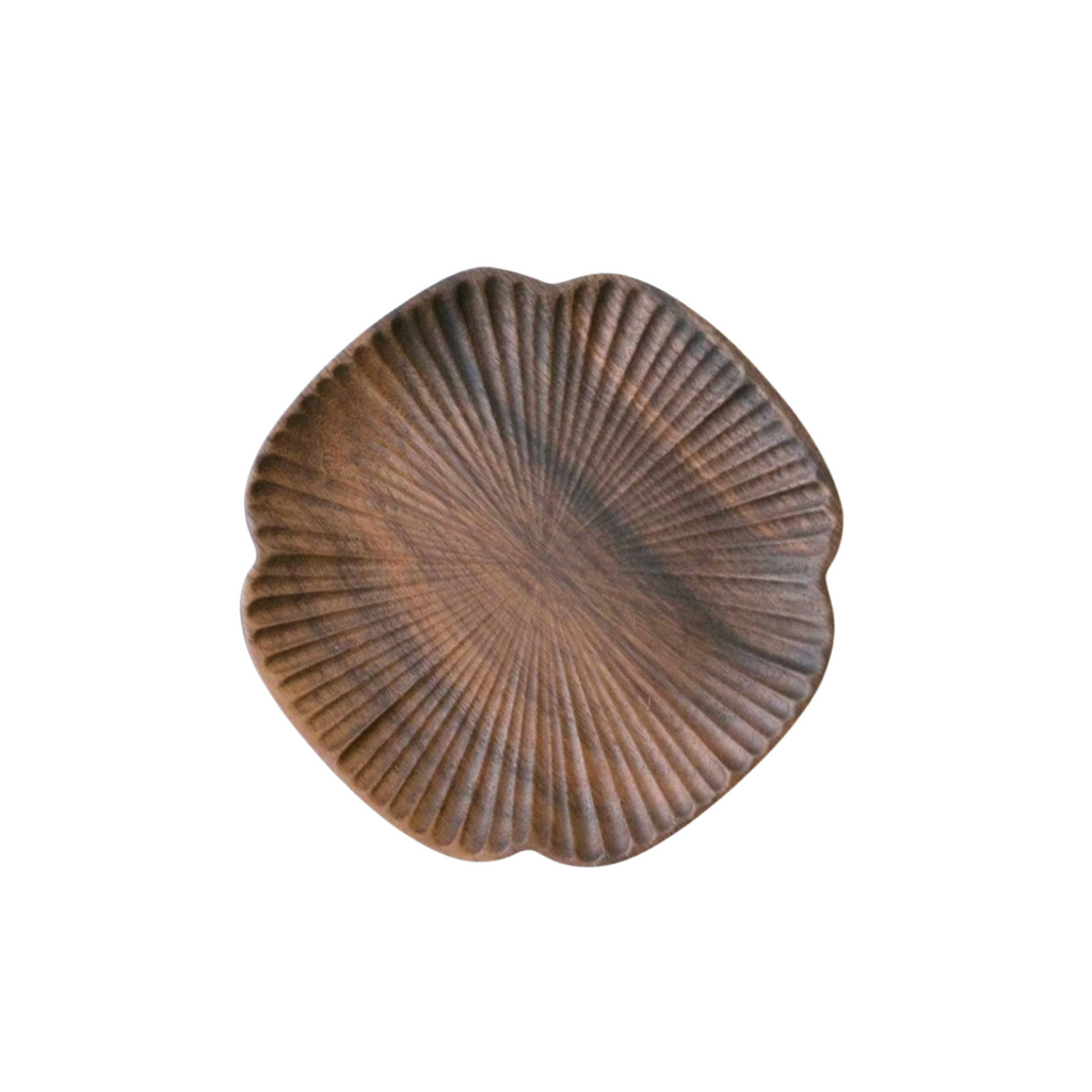 Black Walnut Flower Coaster - Nested
