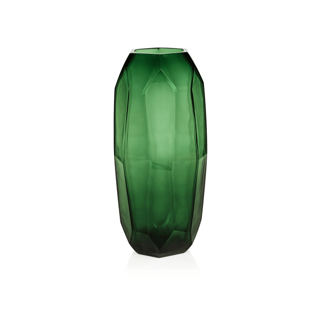 Imperial Jade Glass Vase - Large - Nested Designs