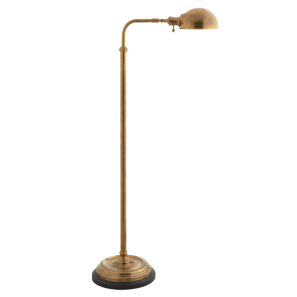 Apothecary Floor Lamp in Antique-Burnished Brass - Nest Interior Design