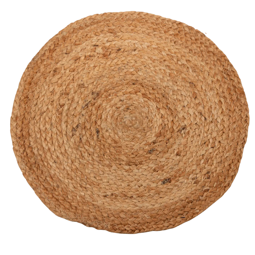 Jute Round Placemat - Nested