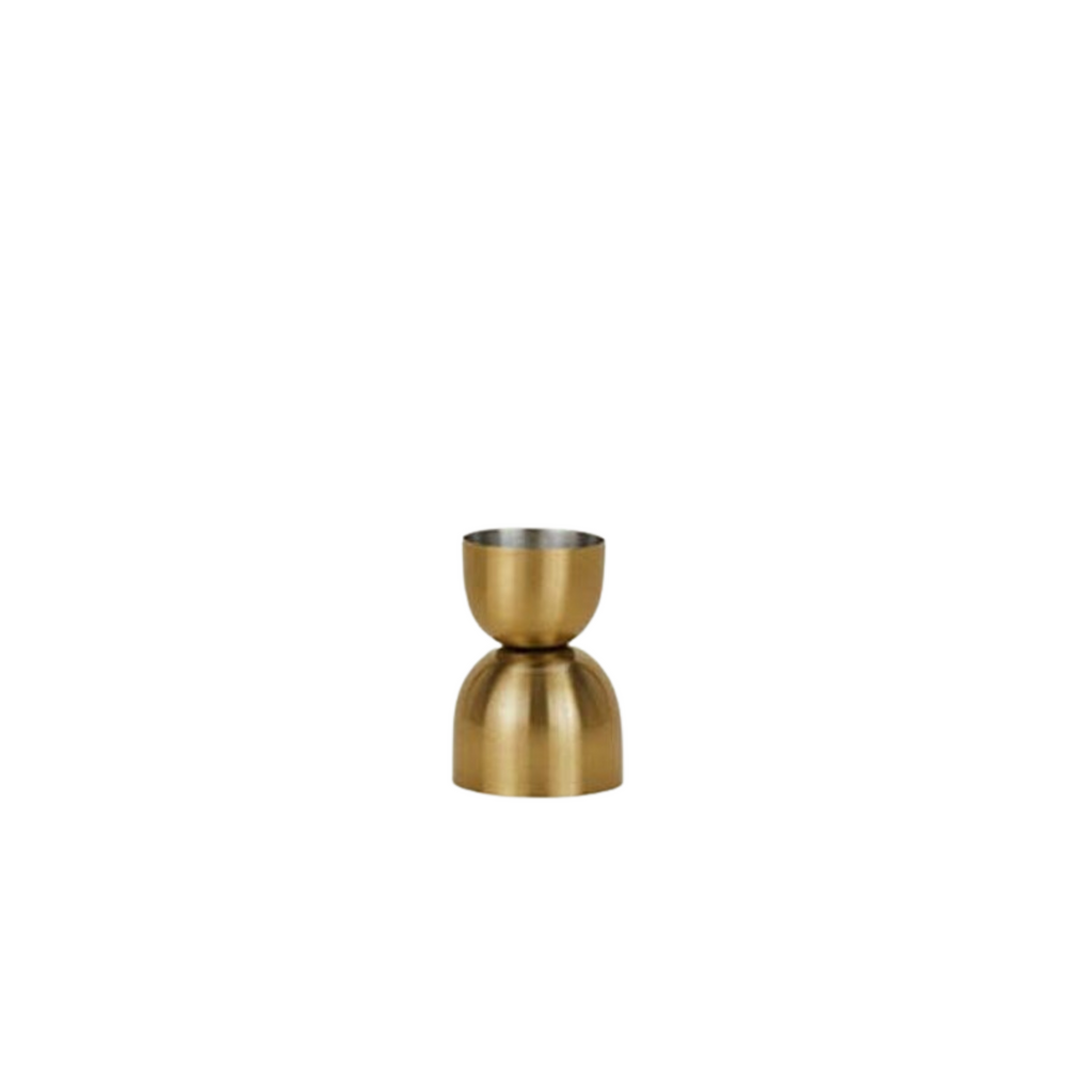 Jigger in Brass Finish - Nested