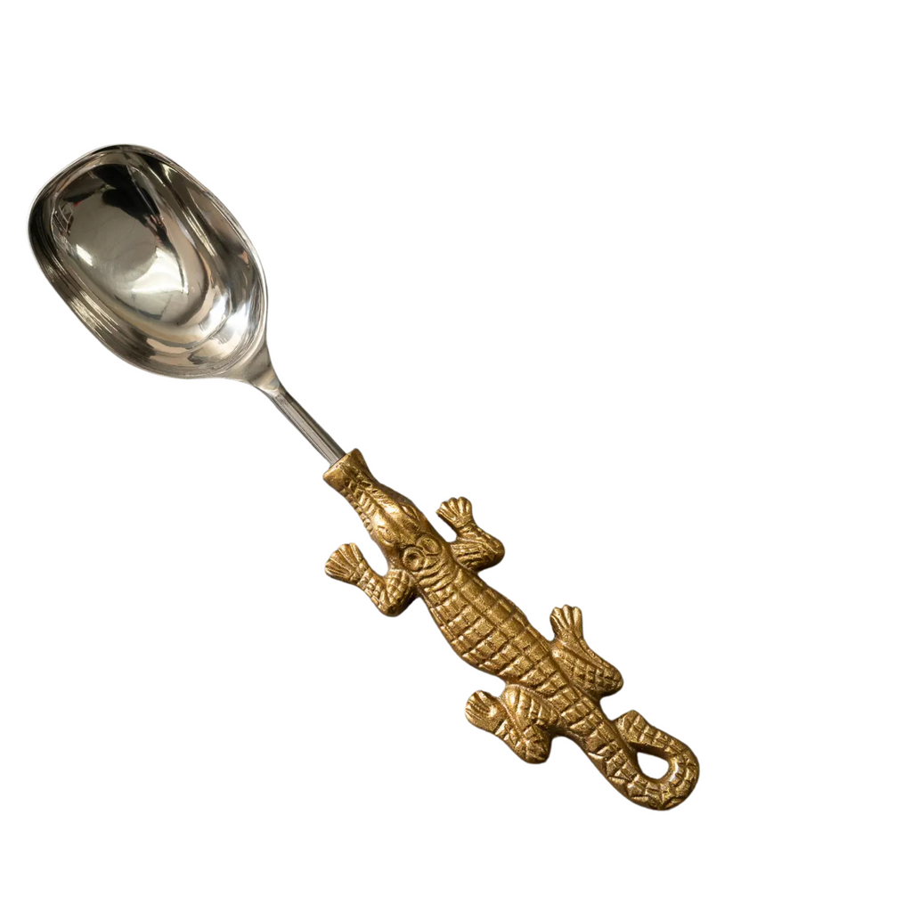 Crocodile Gold Ice Scoop