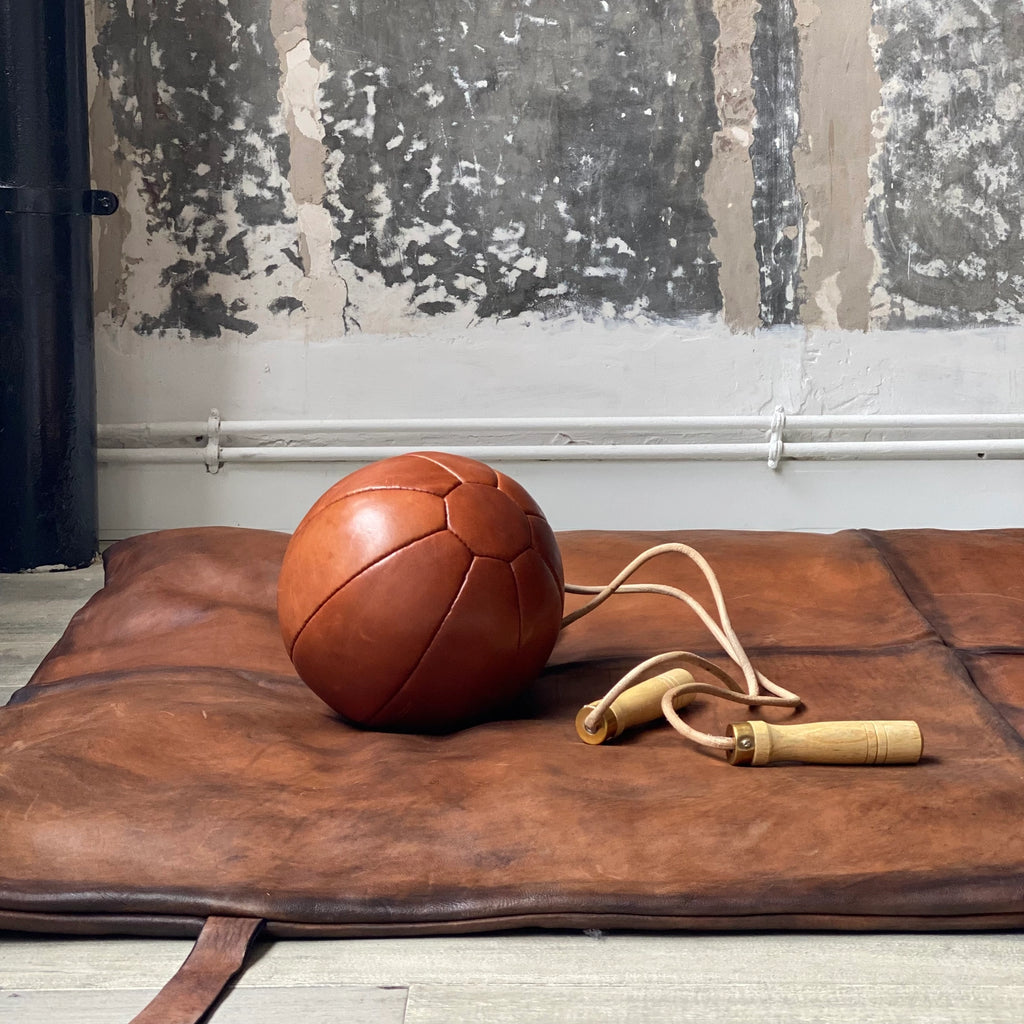 Leather Medicine Ball - Nested Designs