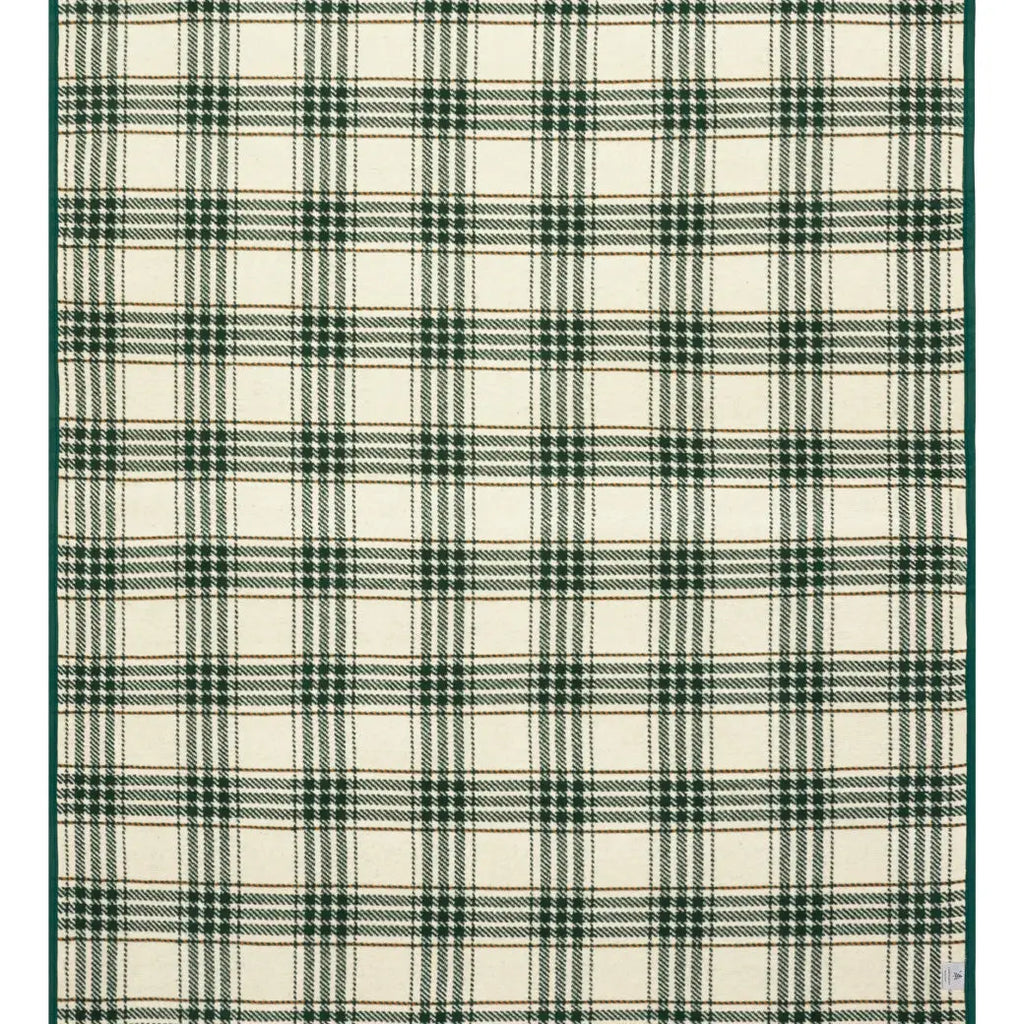 Autumn Plaid Evergreen Blanket - Nested