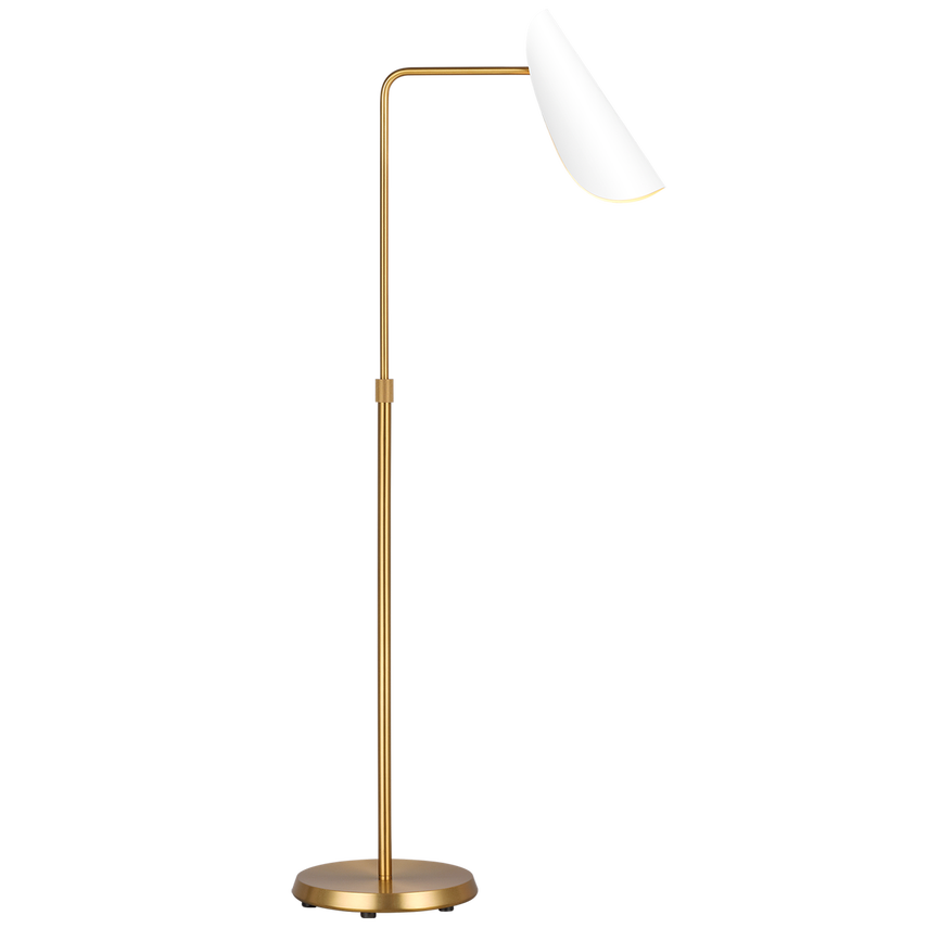 Tresa Task Floor Lamp in white - Nested 