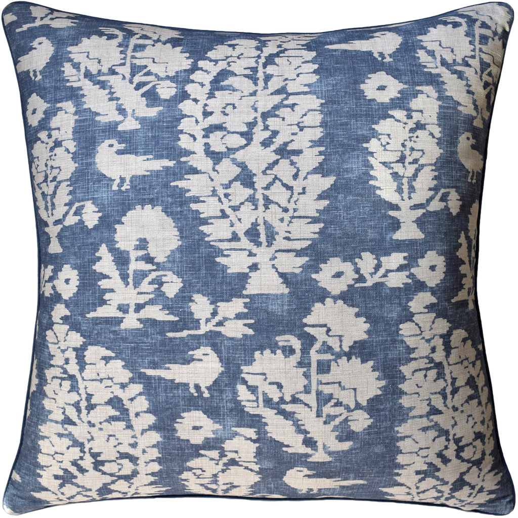 Allaire Blue Pillow - Nested Designs