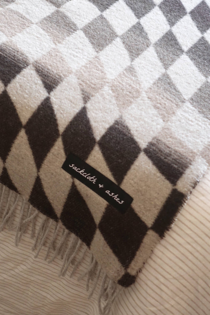 Checkered Topanga Throw - Nested