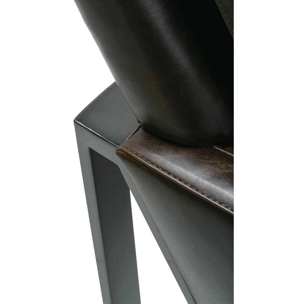 Atticus Leather Accent Chair - Nested Designs