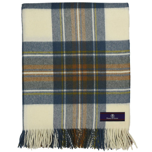Muted Blue Stewart Merino Wool Throw – Nest Interior Design