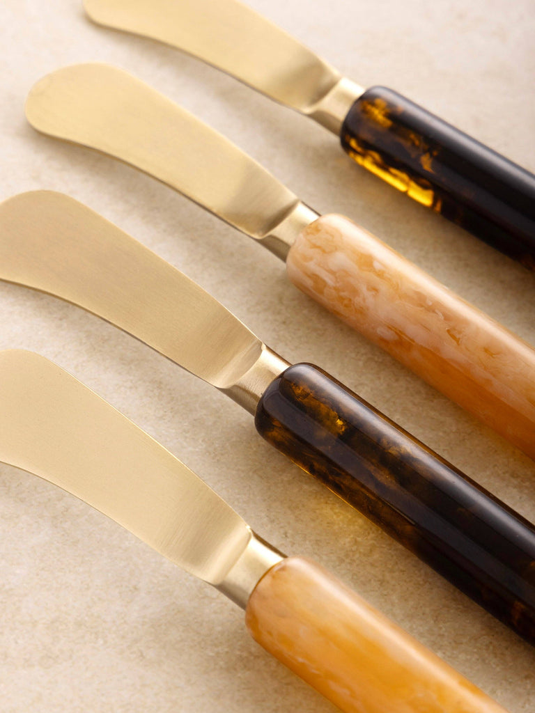 Sydney Butter Knives, Set of Four - Nested