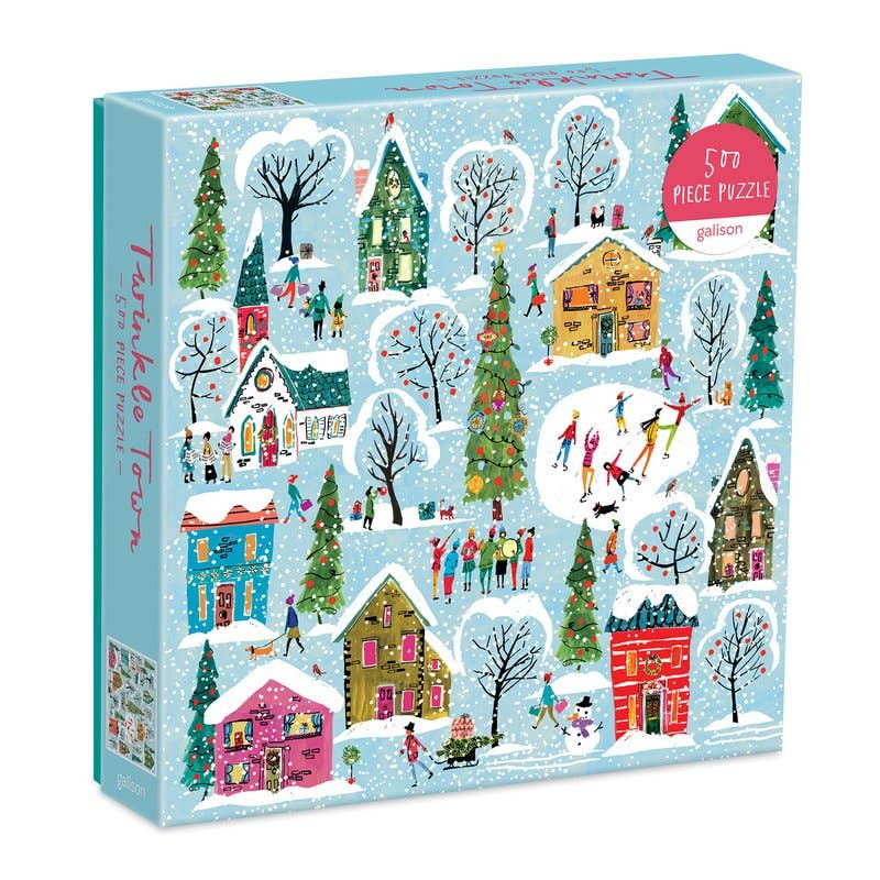 Twinkle Town 500 Piece Puzzle - Nested