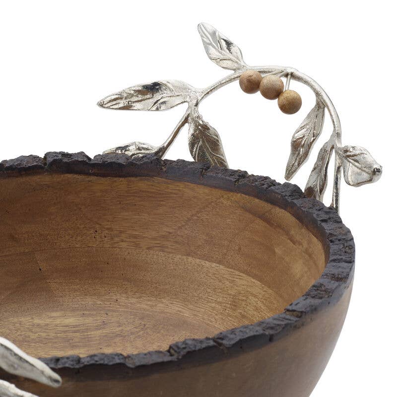 Fitz and Floyd Woodgrove Serving Bowl - Nested Designs