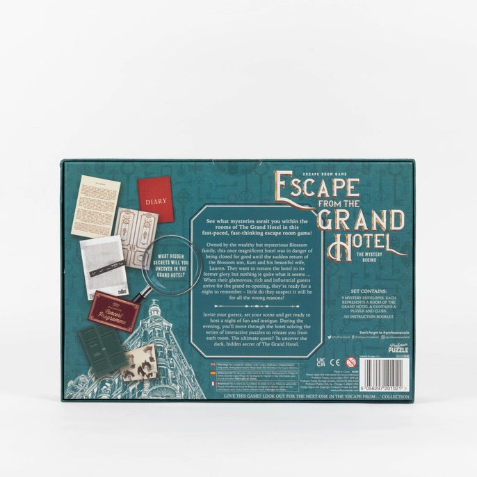 Escape from the Grand Hotel game - Nested