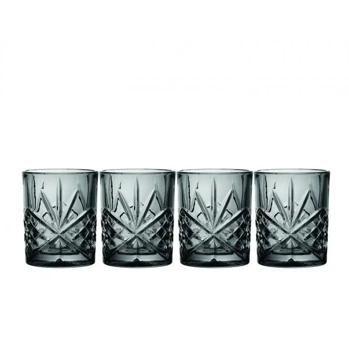 Dublin Midnight Glassware - Nested