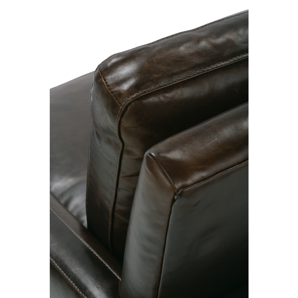 Atticus Leather Accent Chair - Nested Designs