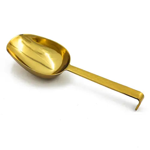 Polished Gold Ice Scoop - Nested