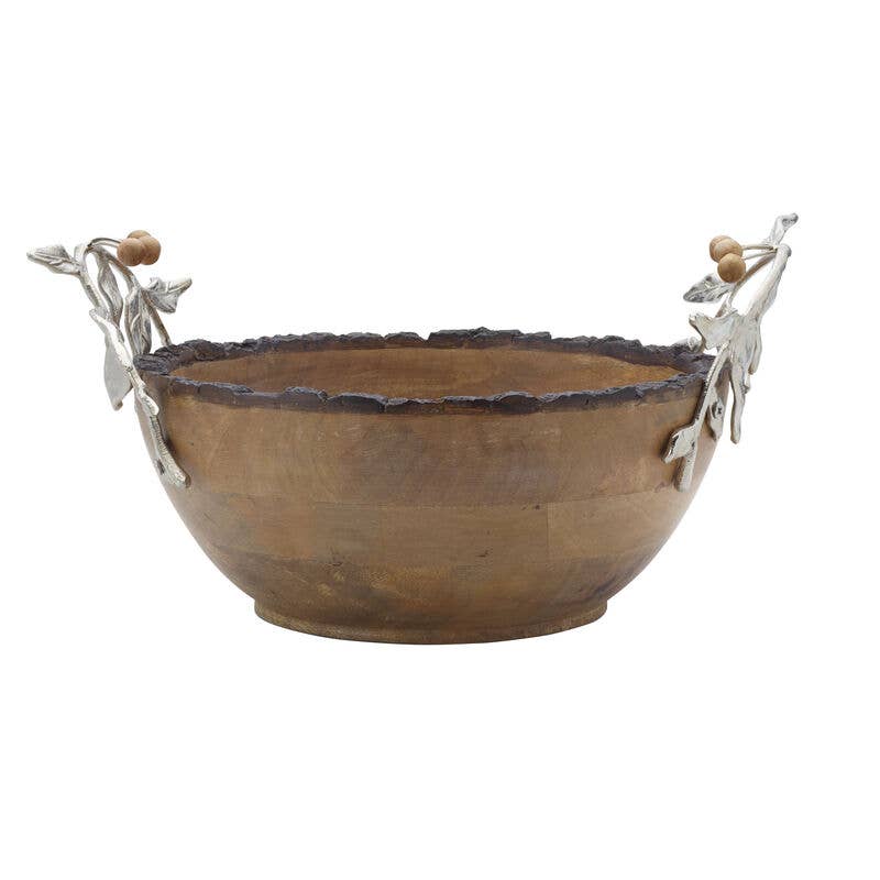 Fitz and Floyd Woodgrove Serving Bowl - Nested Designs