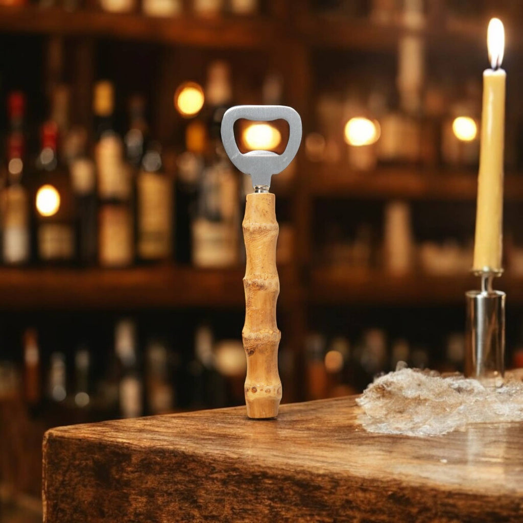 Bamboo Root Bottle Opener - Nested Designs
