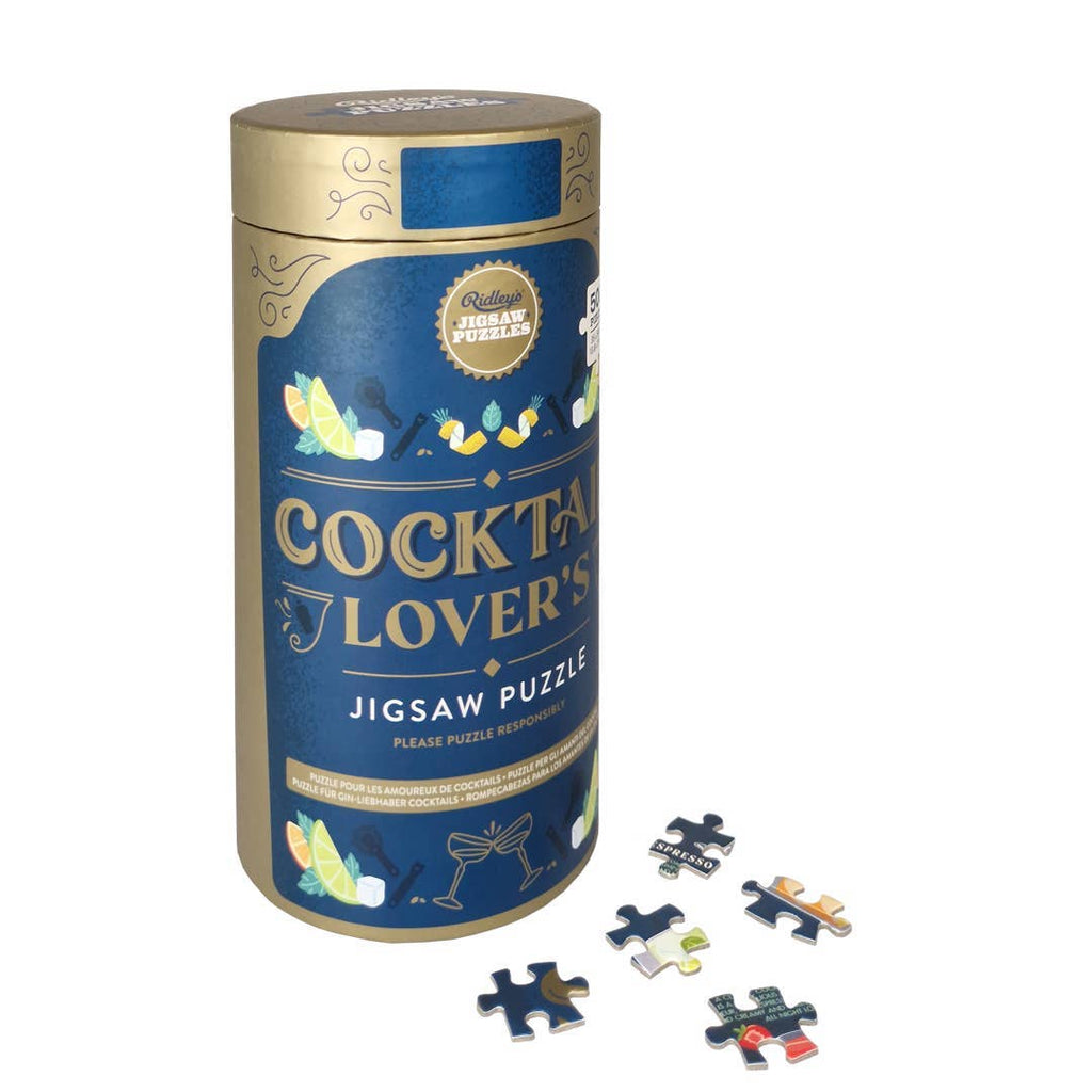 Cocktail Lover's 500-piece Jigsaw Puzzle - Nested