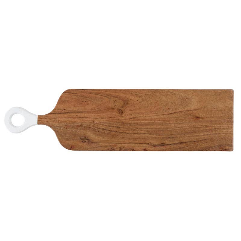 White Dip Handle Board - Nested