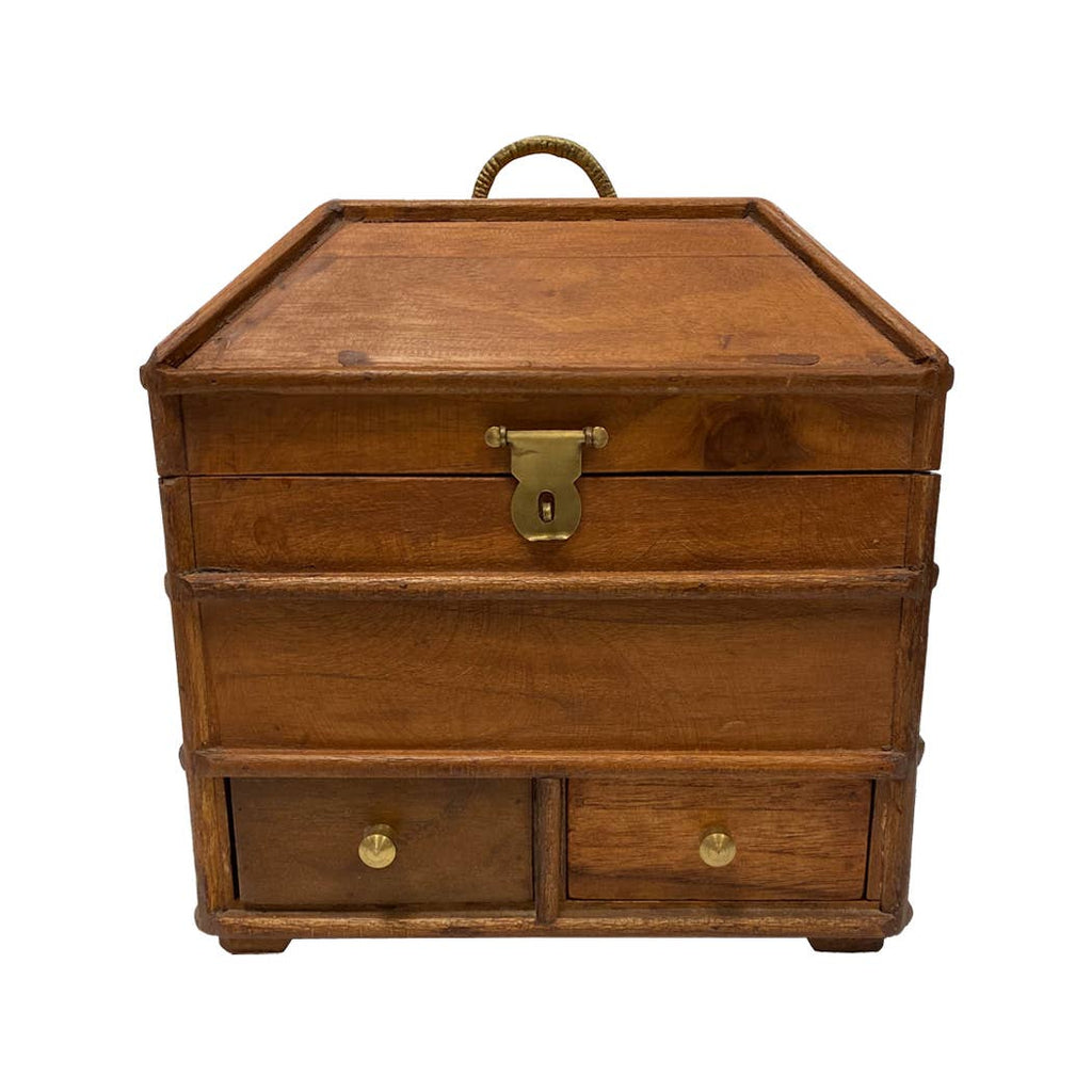 Portable British Campaign Chest - Nested