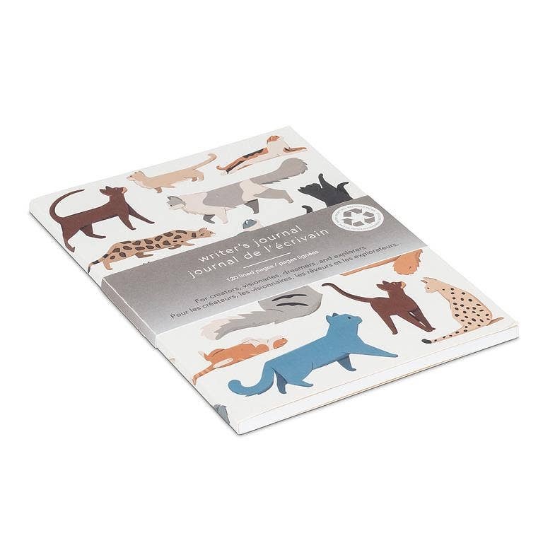 Multi Cats Lined Notebook - Nested