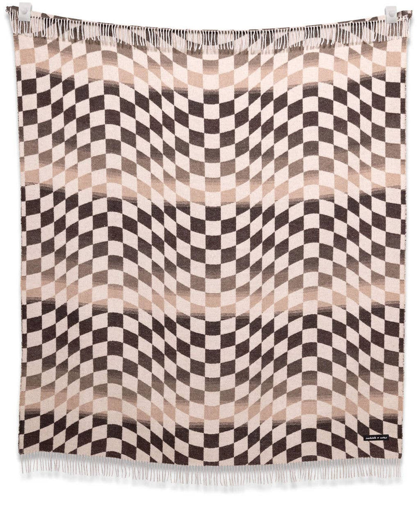 Checkered Topanga Throw - Nested