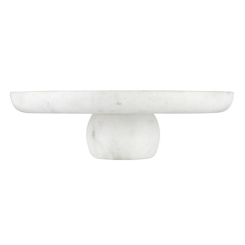 12" Marble Round Pedestal - Nested