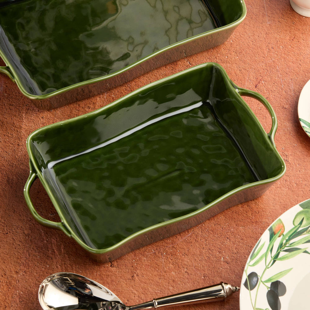 Harvest Fields Medium Rectangular Baker - Nested Designs