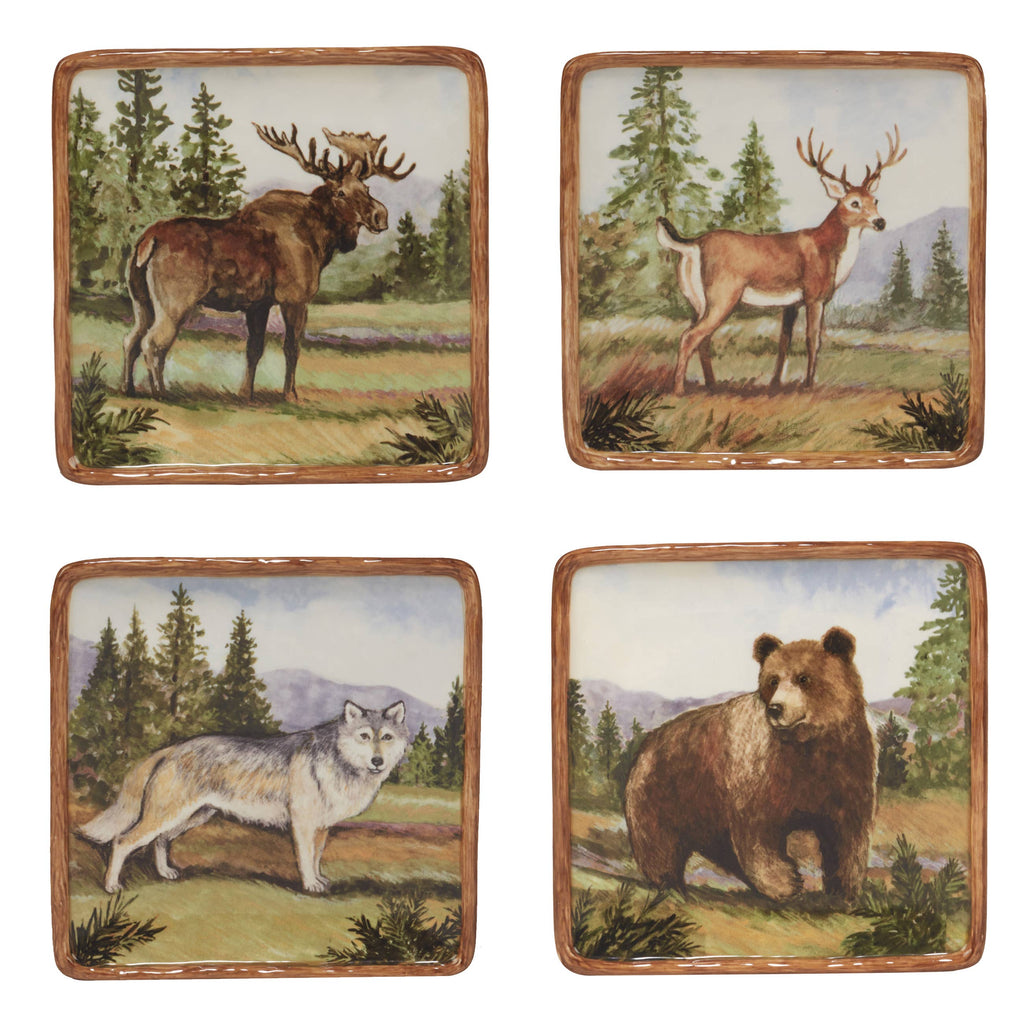 Mountain Summit Fall  Canape Plate - Nested Designs
