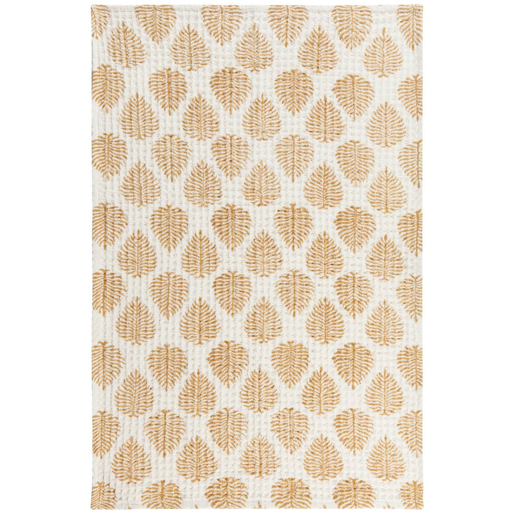 Arbor Block Print Waffle Dishtowel - Nested